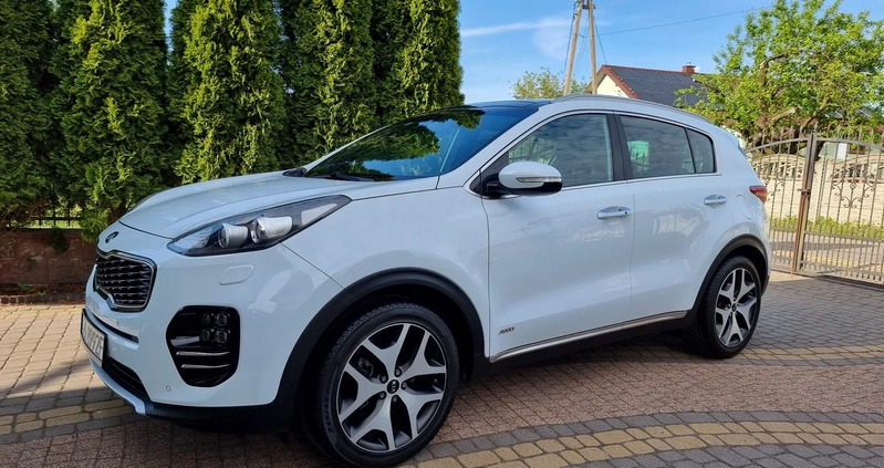 Kia Sportage cena 77900 przebieg: 165600, rok produkcji 2016 z Szczekociny małe 781